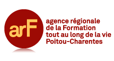 Logo de l'Agence RÃ©gionale de la Formation tout au long de la vie (ARFTLV Poitou-charentes)