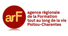 Logo de l'Agence Rgionale de la Formation tout au long de la vie (ARFTLV Poitou-charentes)