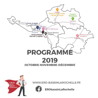 Espace Régional d’Orientation du bassin d’emploi de La Rochelle : Programmation du 4ème trimestre