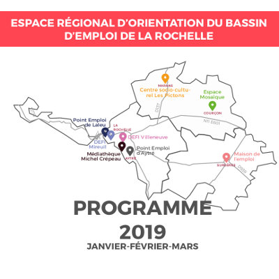 Programme 2019 de l’ERO du bassin d’emploi de La Rochelle