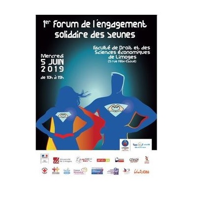 1er forum de l'engagement solidaire des jeunes à Limoges