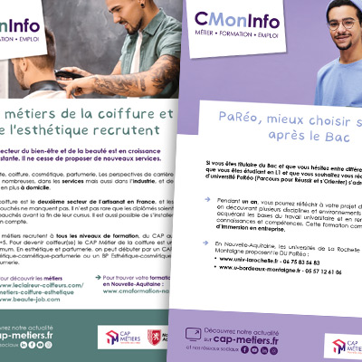 CMonInfo, les affiches de la semaine