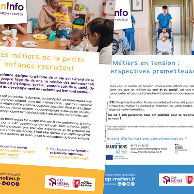 CMonInfo, les affiches de la semaine