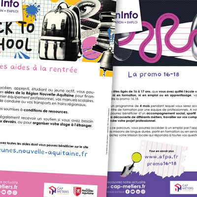 CMonInfo, les affiches de la semaine