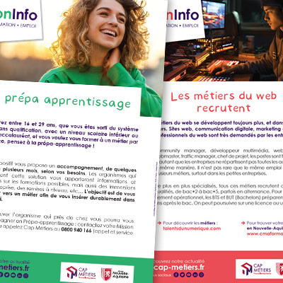 Deux nouvelles affiches CMonInfo