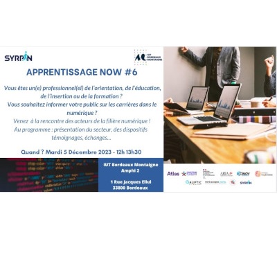 Nouvelle édition d'Apprentissage Now
