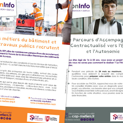 CMonInfo, les affiches de la semaine