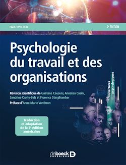 Conseil lecture : lisez l'ebook "Psychologie du travail et des organisations"