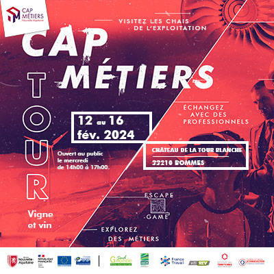 Le Cap Métiers Tour s'invite à Bommes du 12 au 16 février 2024