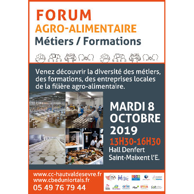 Forum sur les métiers et les formations agro-alimentaires à Saint-Maixent l’Ecole