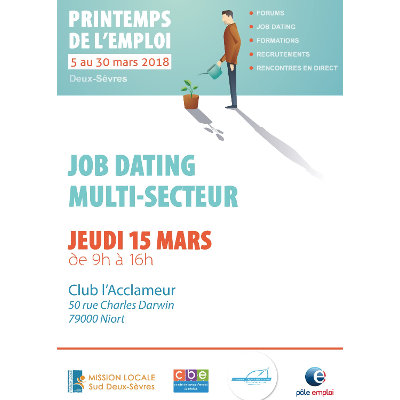 Job Dating Multi-secteur à Niort
