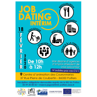 Job dating intérim à Poitiers