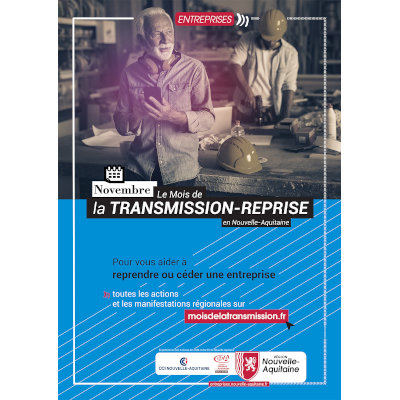 Mois de la transmission-reprise d'entreprise en Nouvelle-Aquitaine