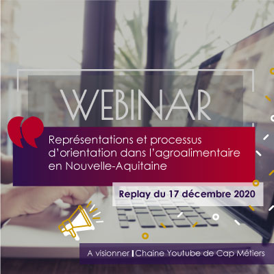 Représentations et  processus d’orientation dans l’agroalimentaire en Nouvelle-Aquitaine